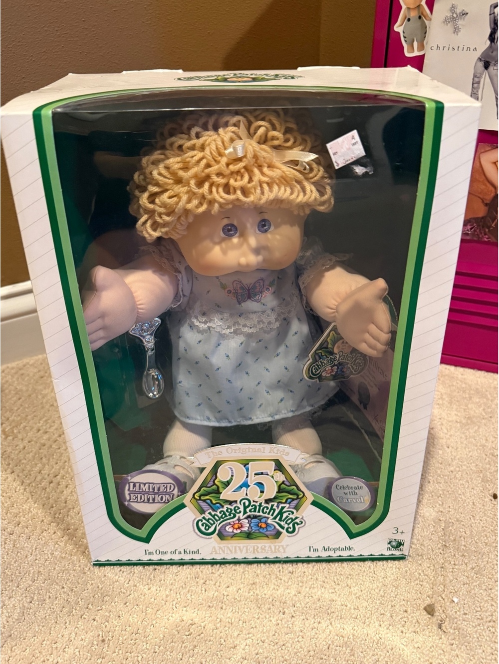 New in box 25th anniversary Cabbage Patch kid